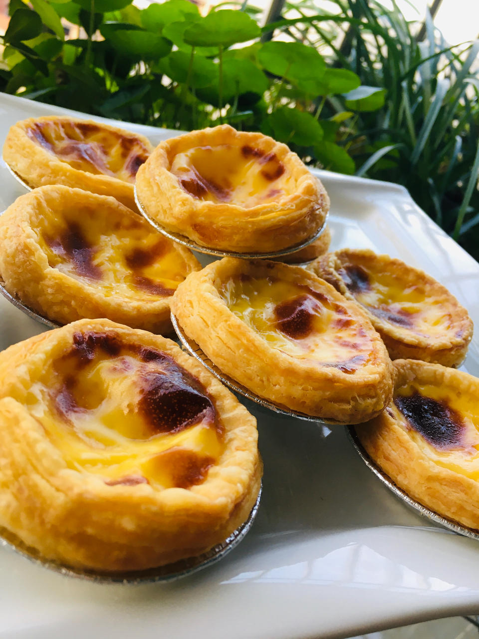 空气炸锅版全蛋葡式蛋挞『秒杀KFC』悠伴空气炸锅