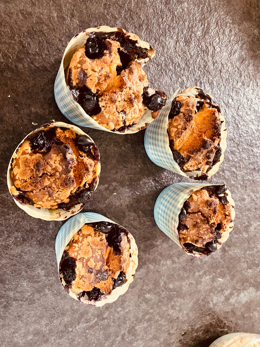 会爆浆的蓝莓玛芬蛋糕