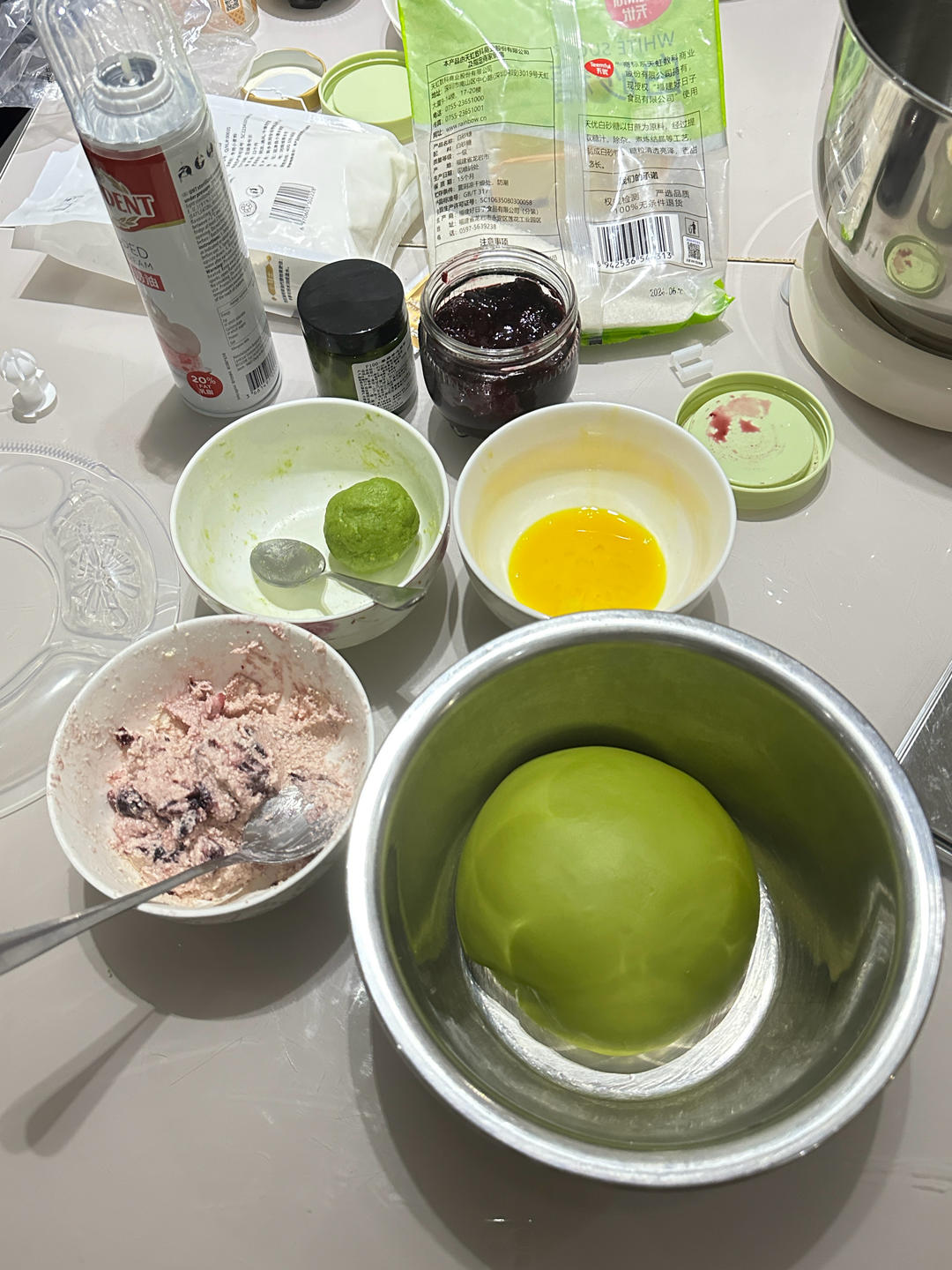 纯奶手撕吐司的做法 步骤1