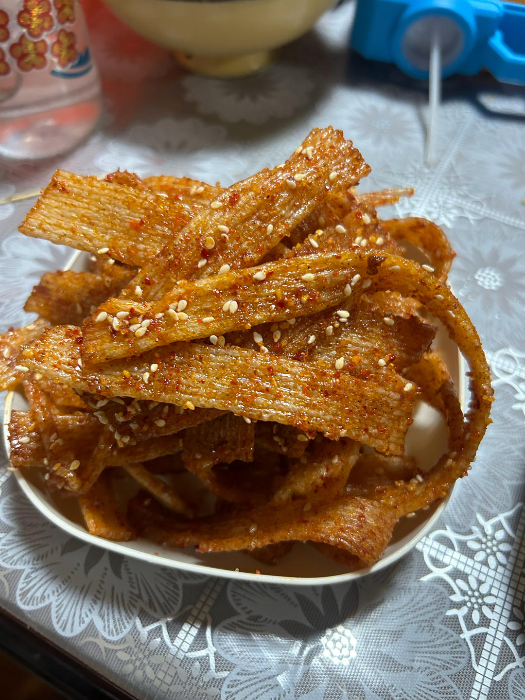 自制手工辣条㊙️学会直接出摊❗️