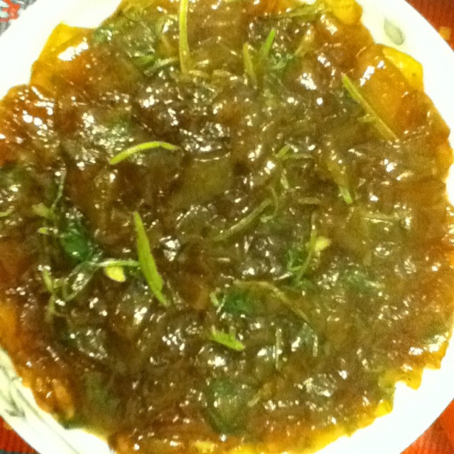 炒粉皮。