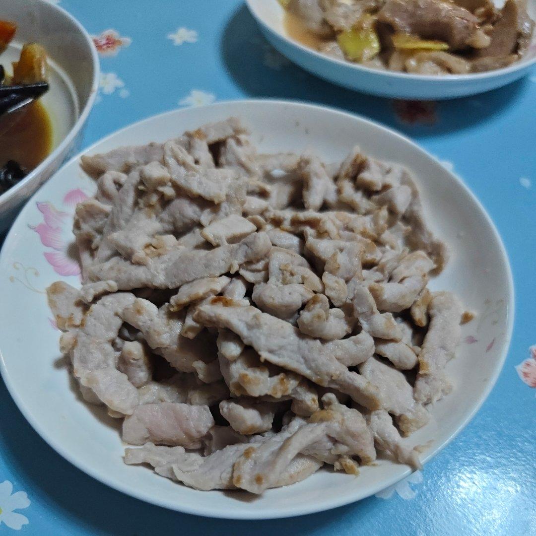 百搭的肉丝嫩炒法