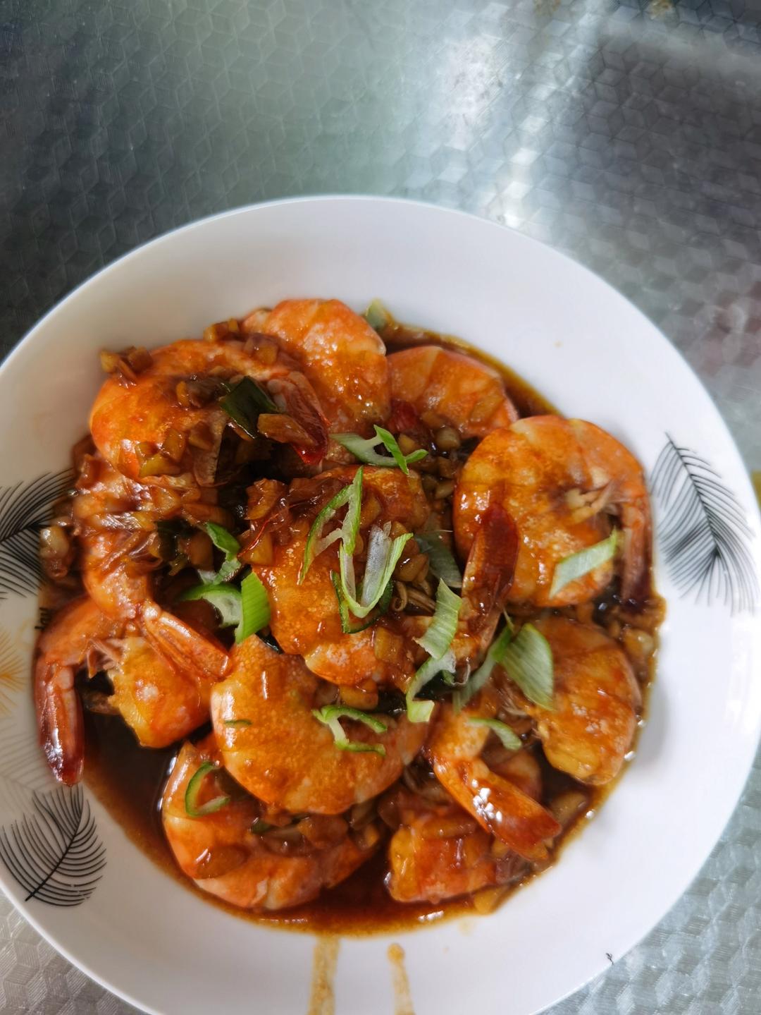 家庭版油焖大虾