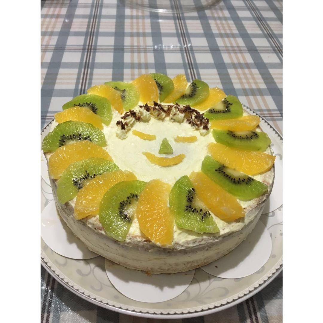 8寸水果生日蛋糕