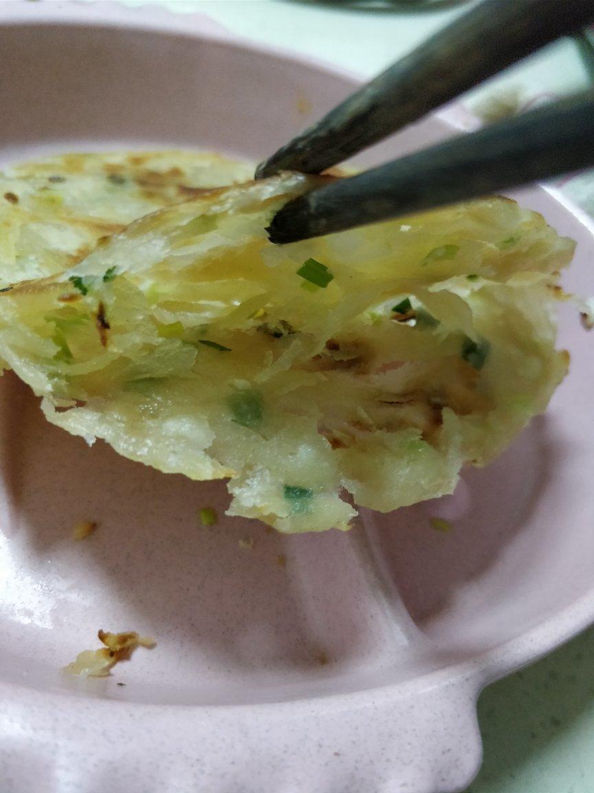 堂妈教你做飘香葱油饼