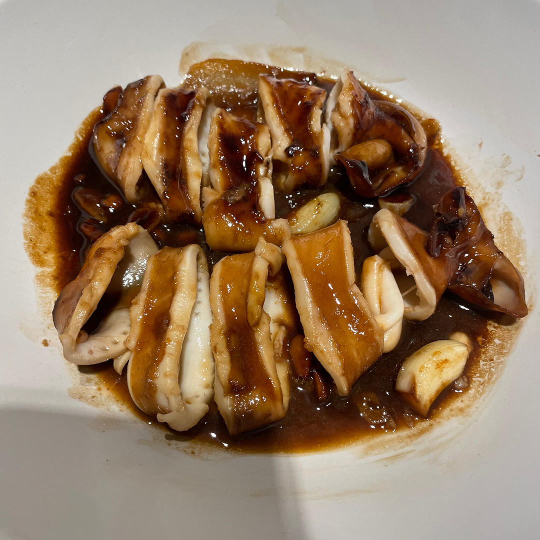 简易版鱿鱼大烤