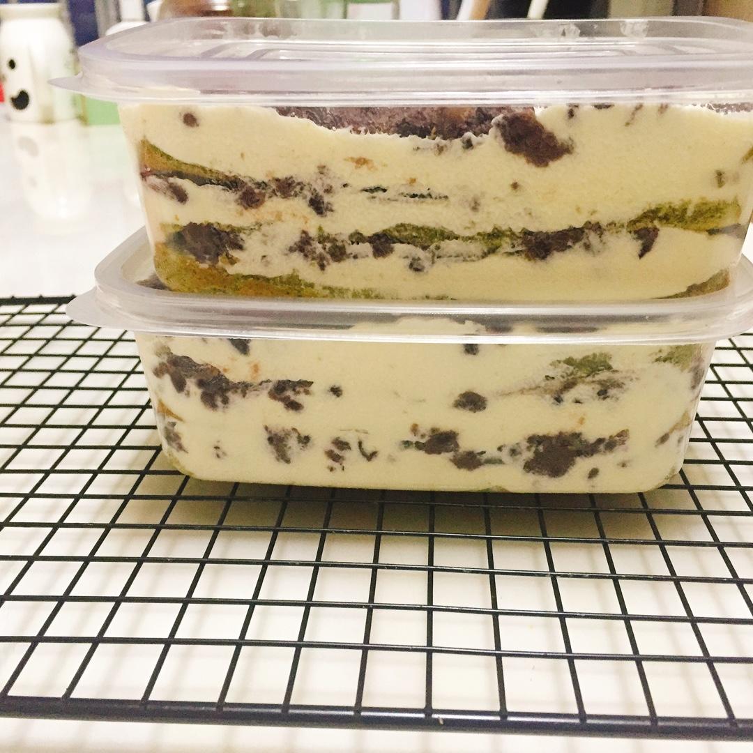 抹茶红豆蛋糕卷