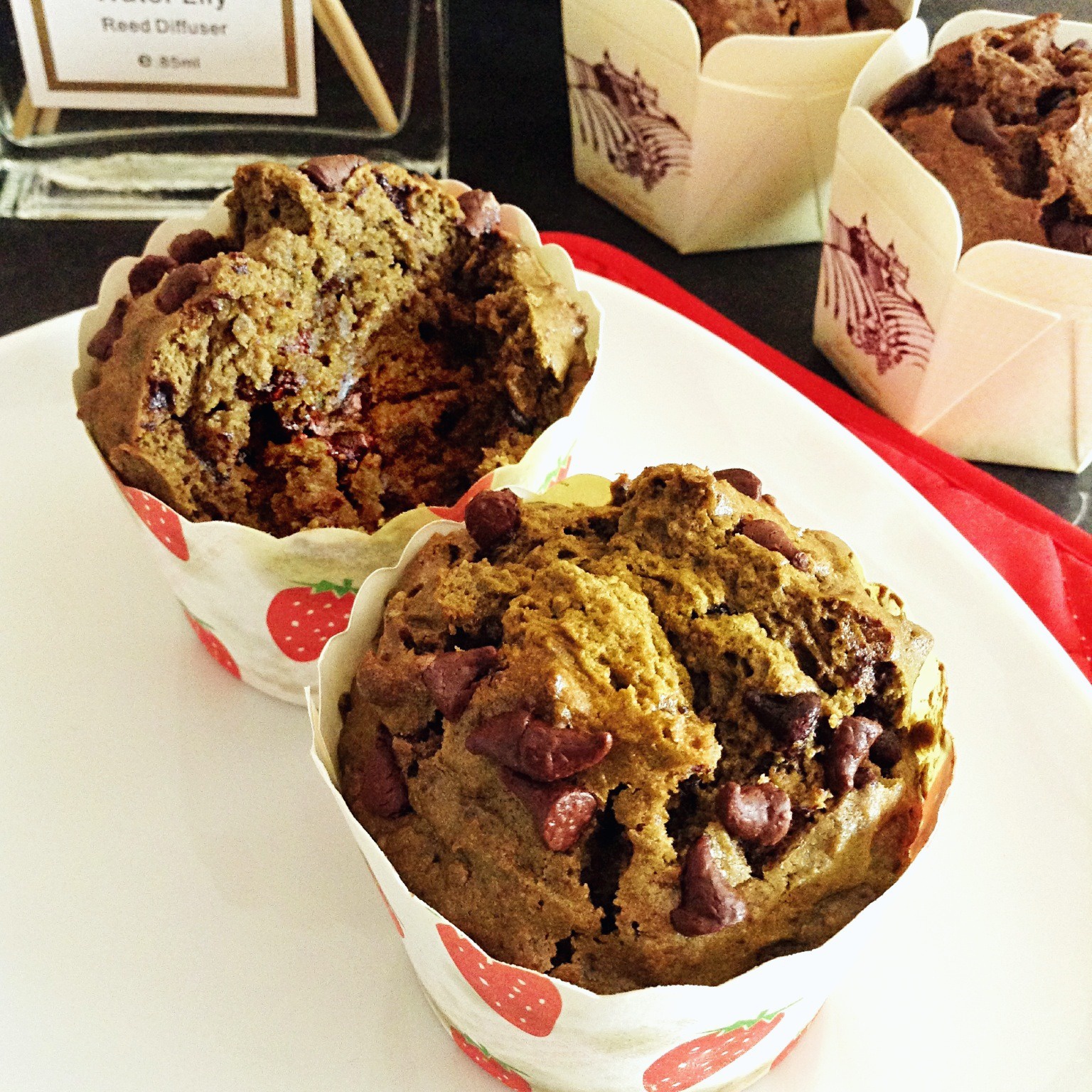 抹茶纸杯小蛋糕