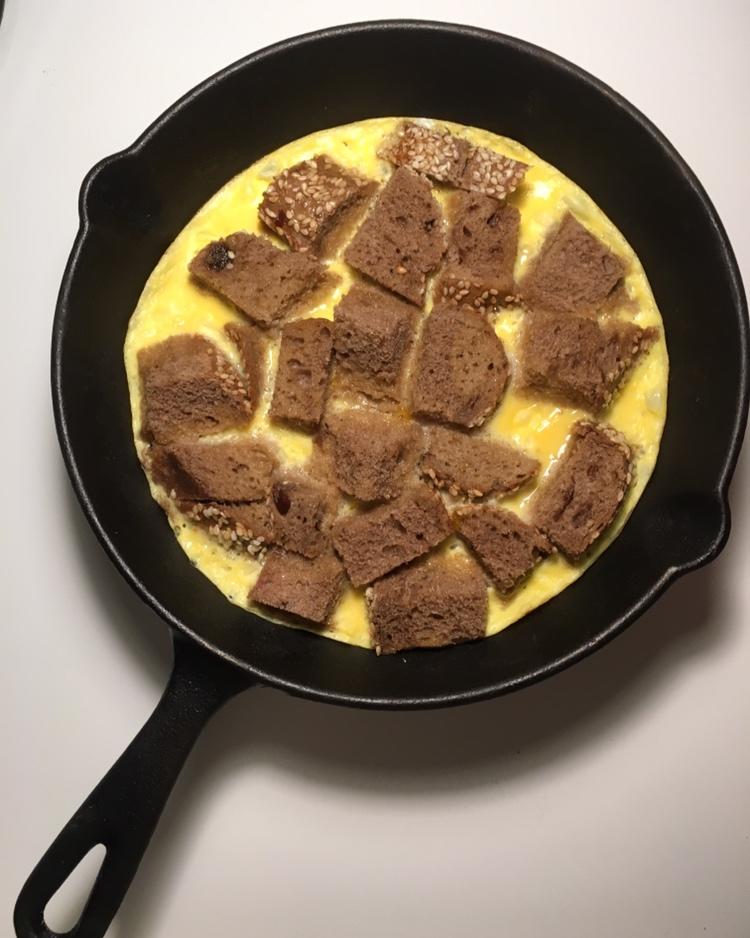鸡蛋牛奶吐司布丁