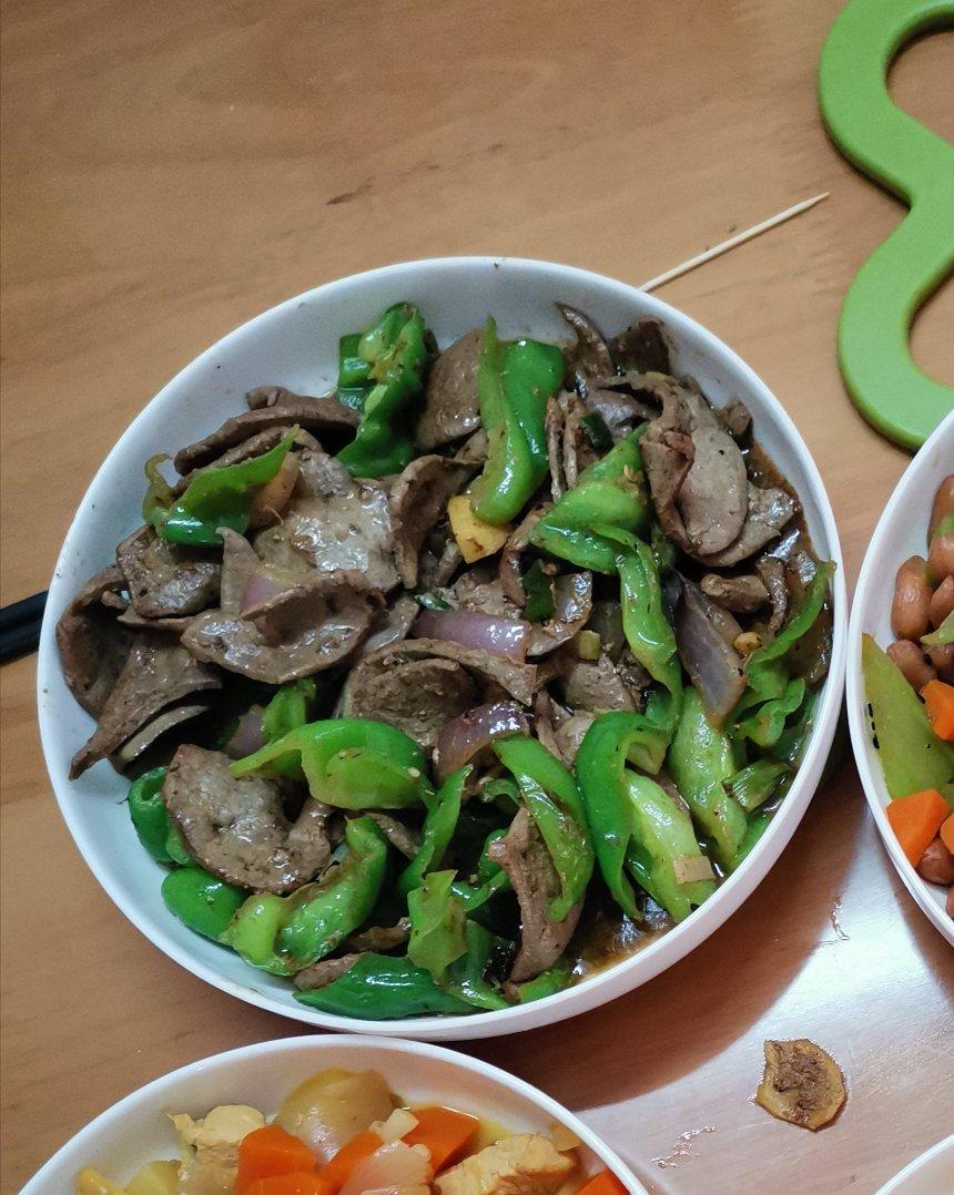 青椒炒猪肝