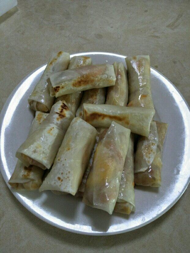 饺子皮薄饼卷