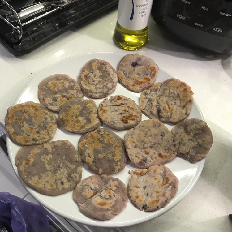 紫薯饼（无油）