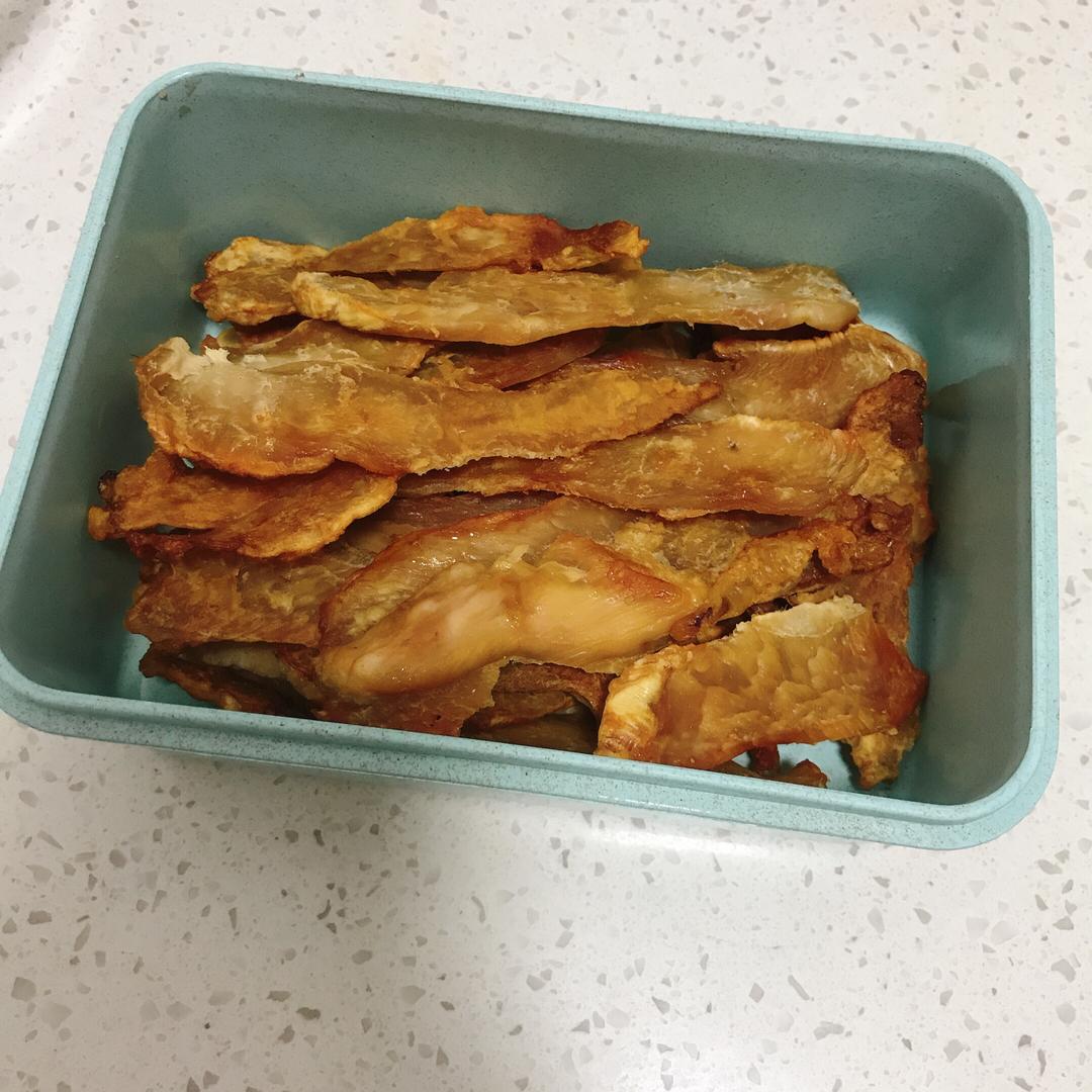 狗零食鸡肉干烤箱版的做法