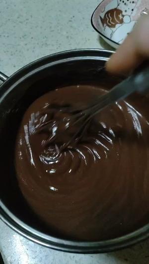 巧克力冰山熔岩（家庭无奶油版）的做法 步骤5