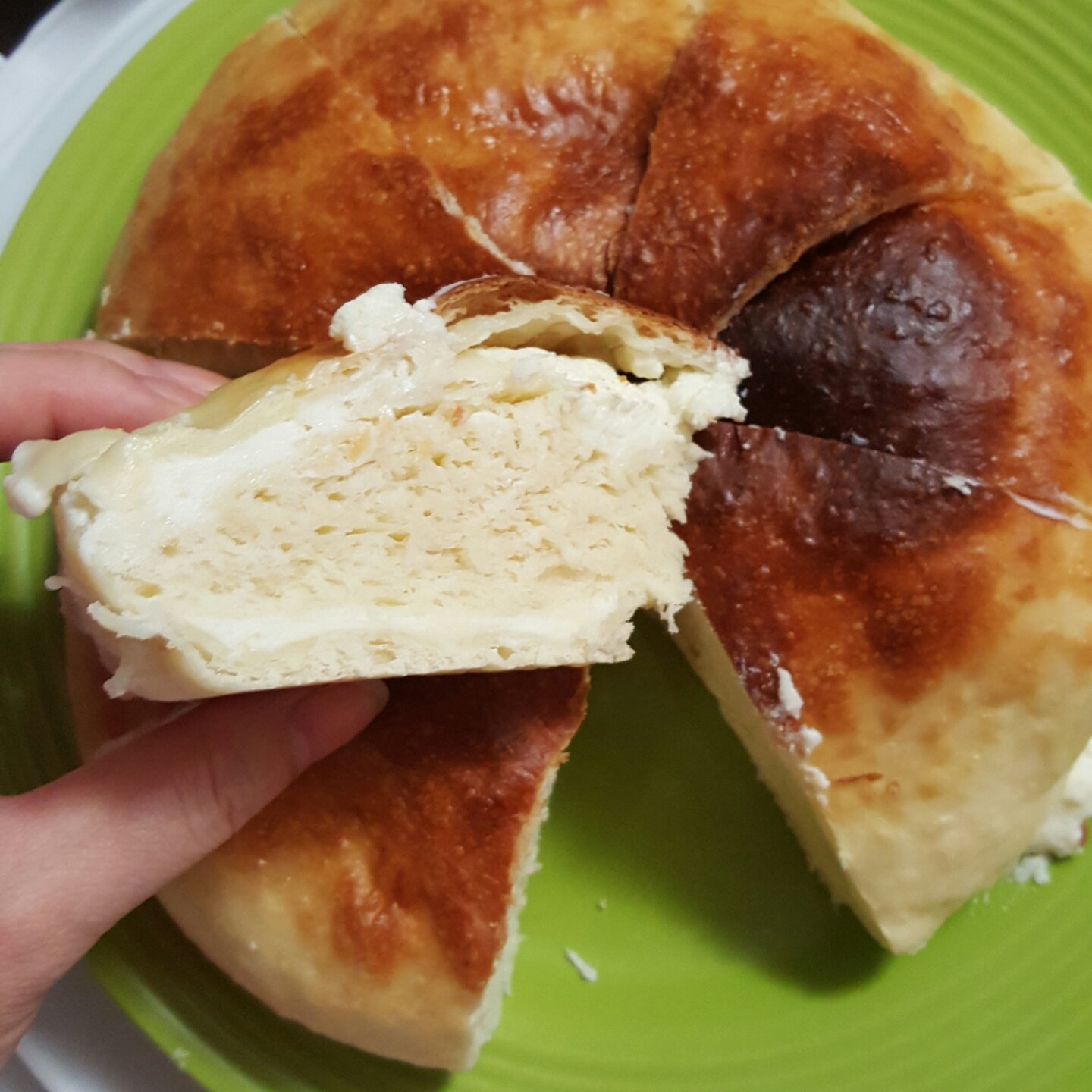火遍朋友圈的～乳酪包