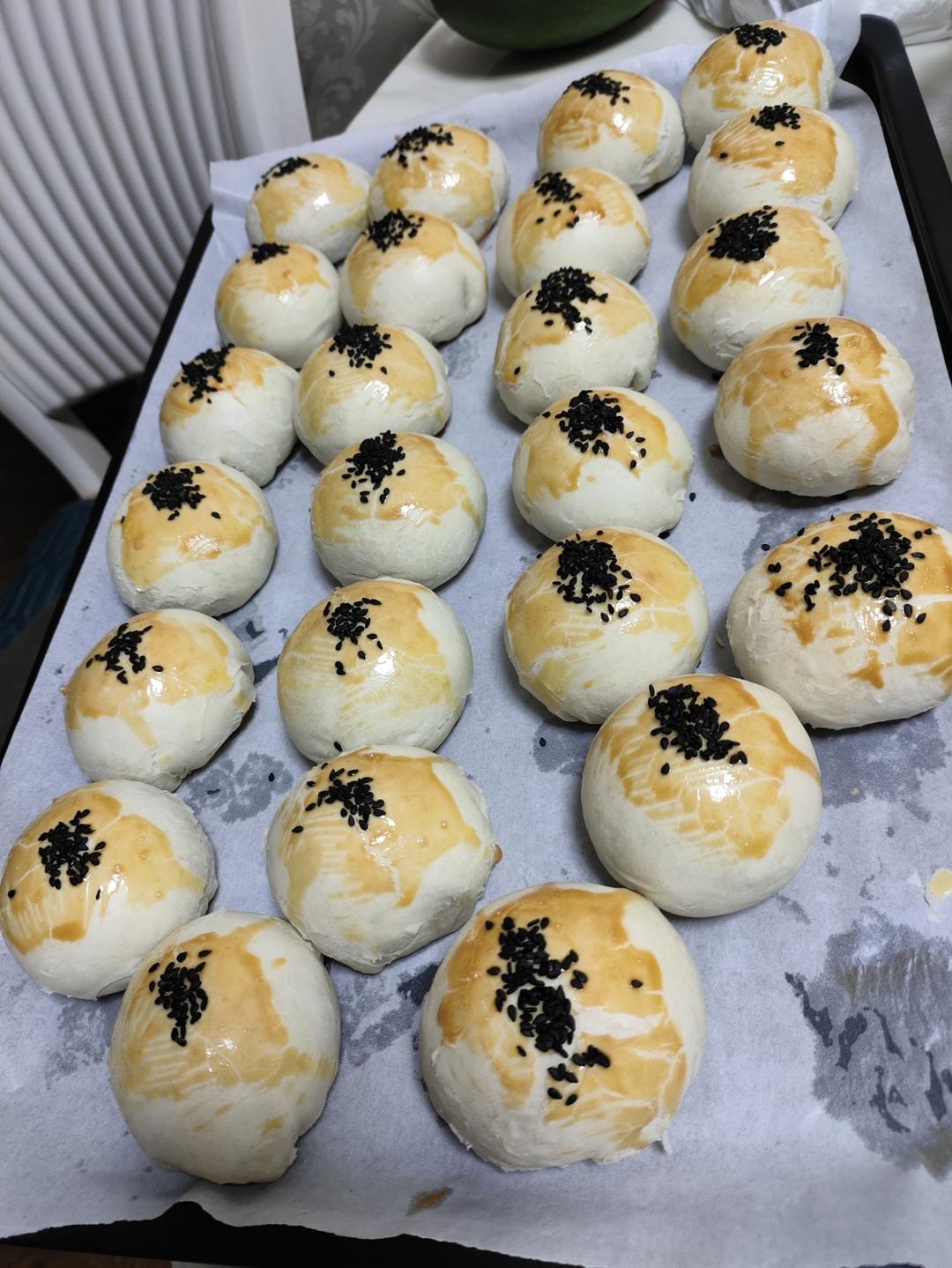 ㊙️网红麻薯肉松蛋黄酥🔥，好吃到爆‼️