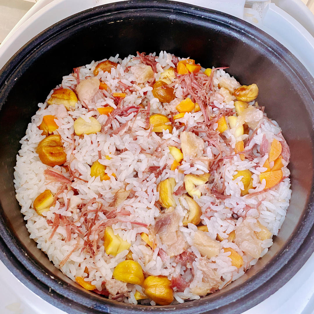 板栗焖饭