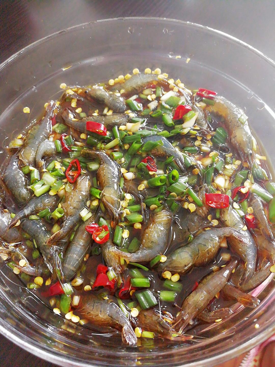 北耳蓓做的醉虾