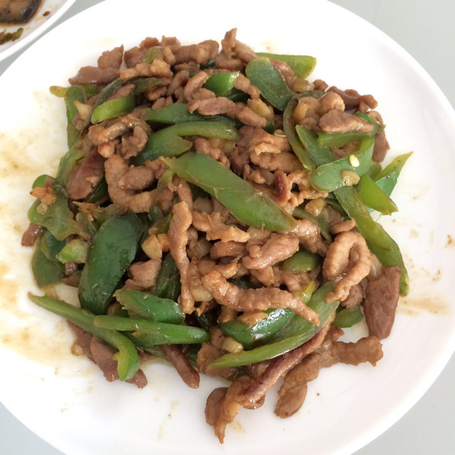 青椒肉丝