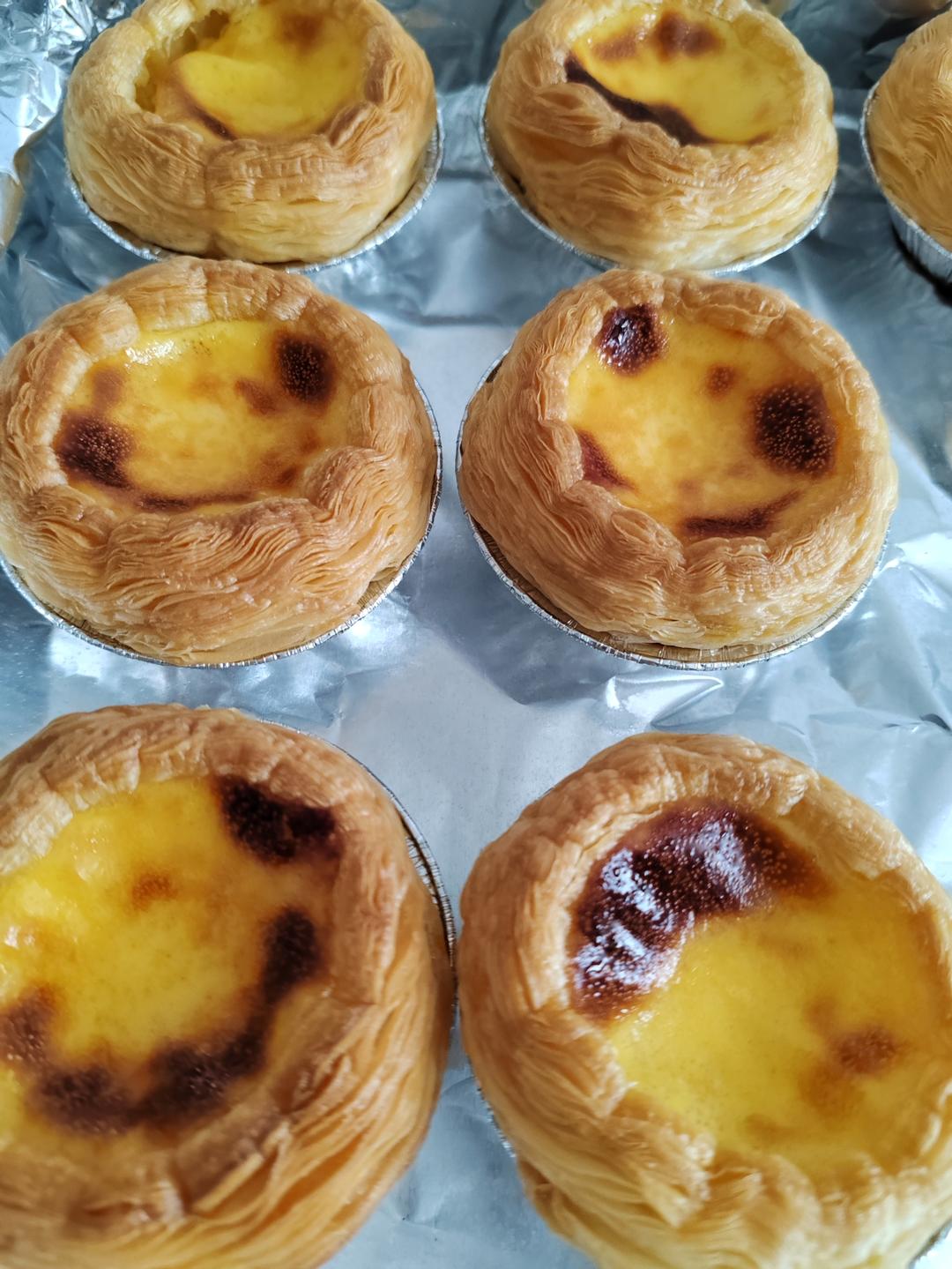 超嫩滑的葡式蛋挞(全蛋版)新手友好『秒杀KFC』