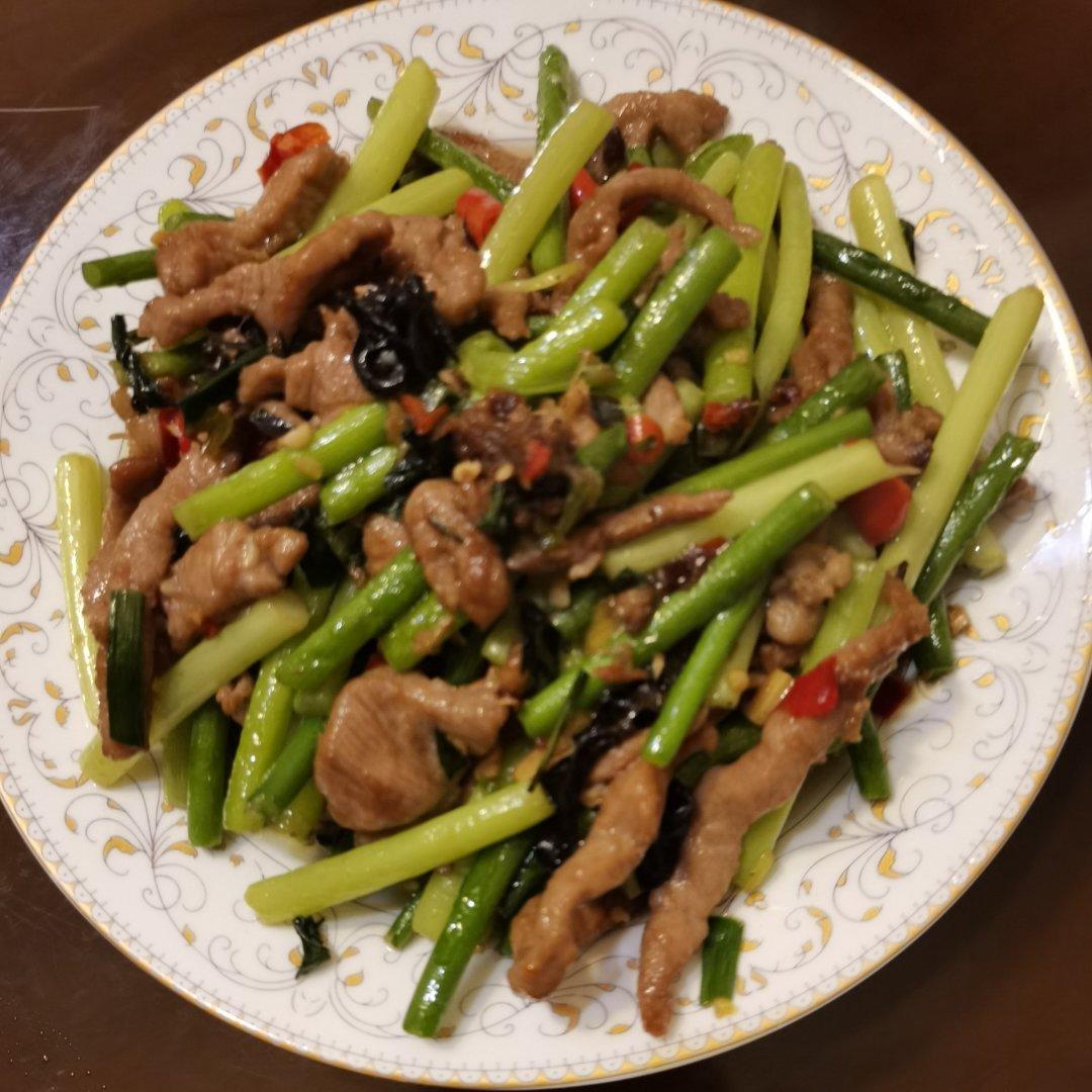 蒜薹炒肉