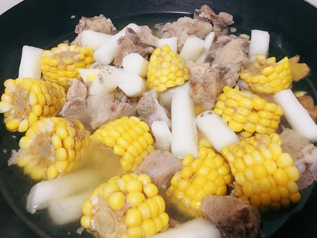 超详细版山药玉米排骨汤（附带独家蘸料配方）