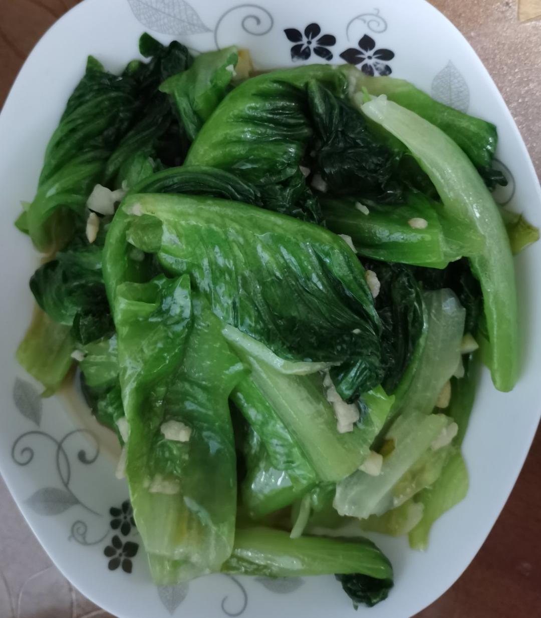 蒜泥生菜