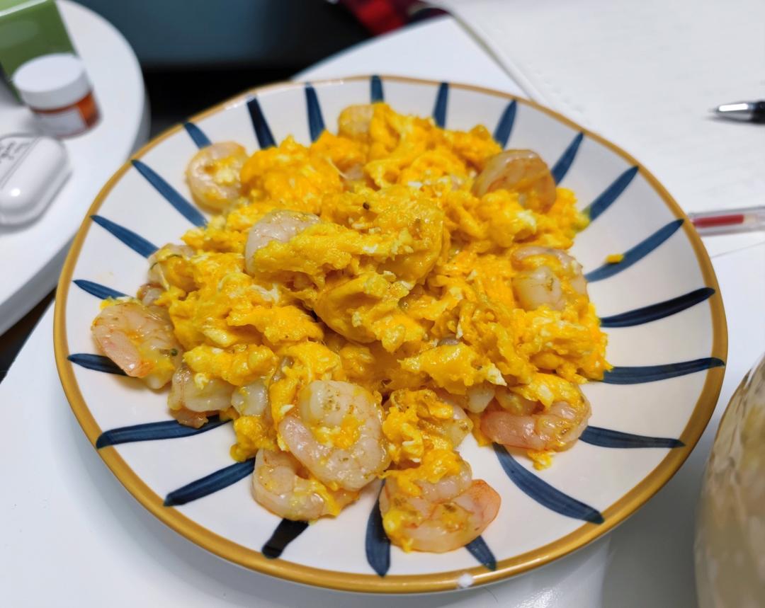 【虾仁滑蛋】超嫩滑，复刻茶餐厅经典