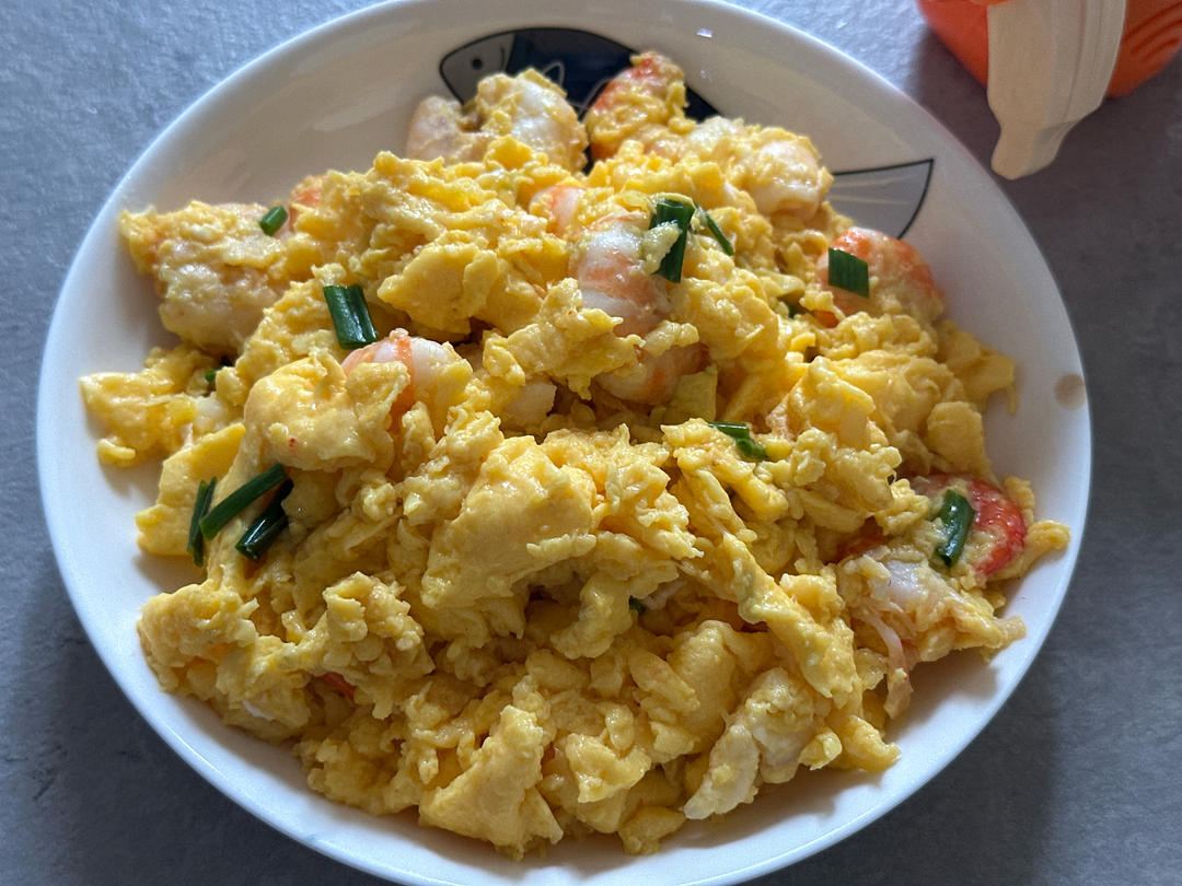 【虾仁滑蛋】超嫩滑，复刻茶餐厅经典