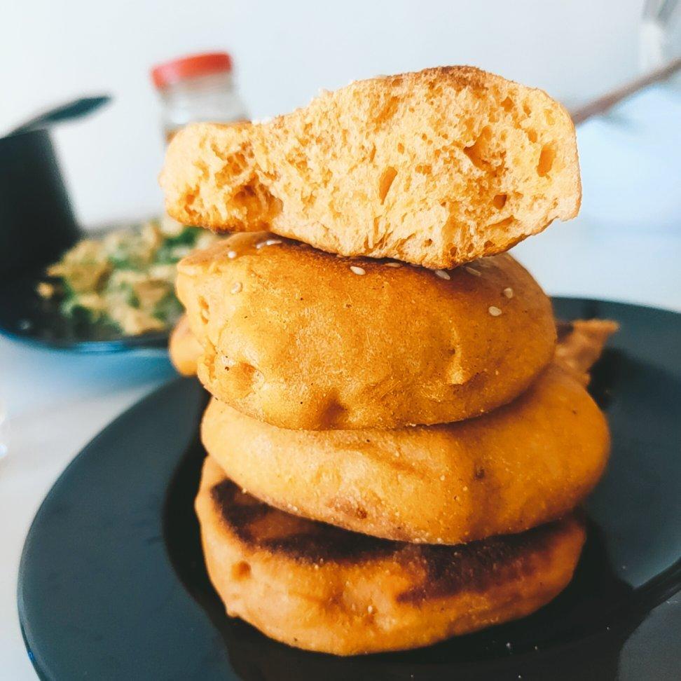 发面红薯饼
