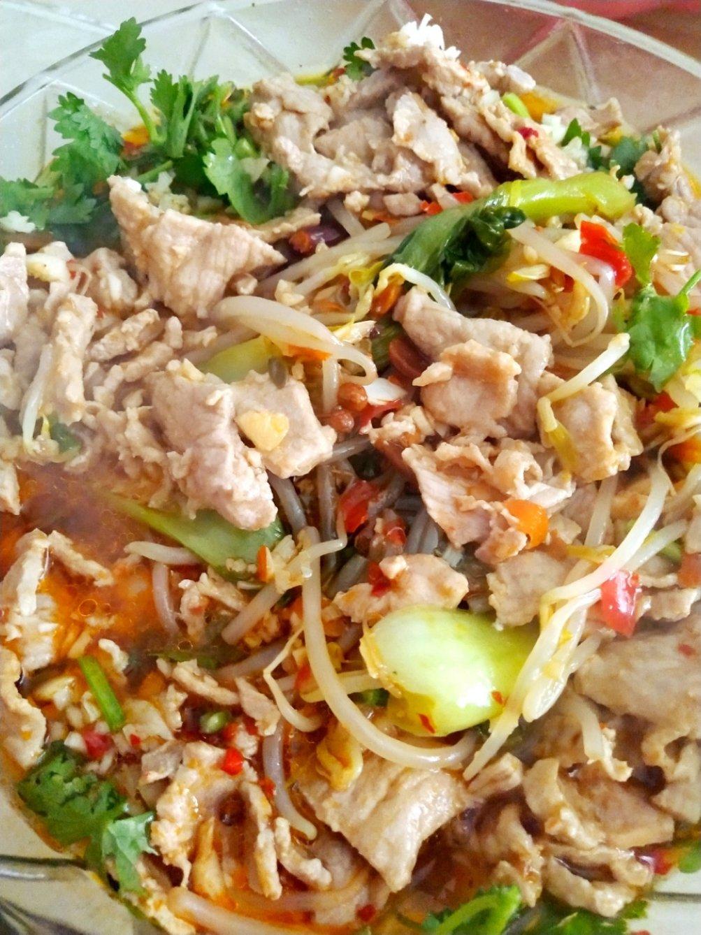 超级好吃的家常水煮肉片