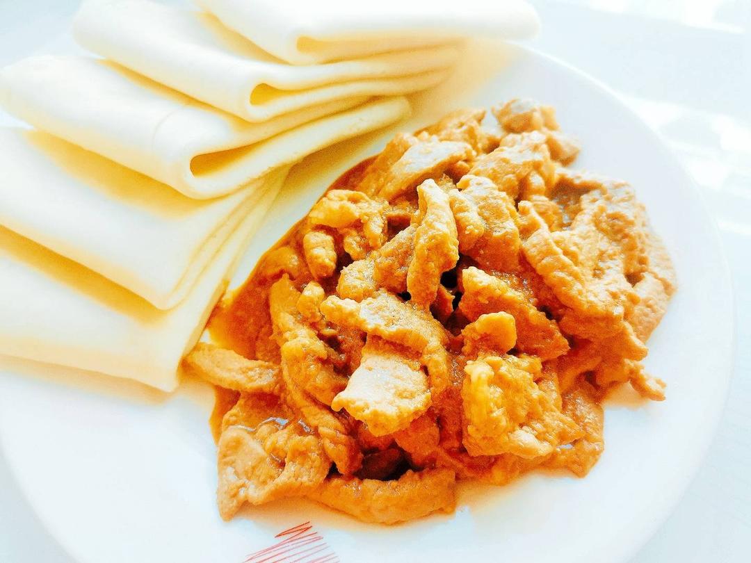 京酱肉丝饼及饼皮