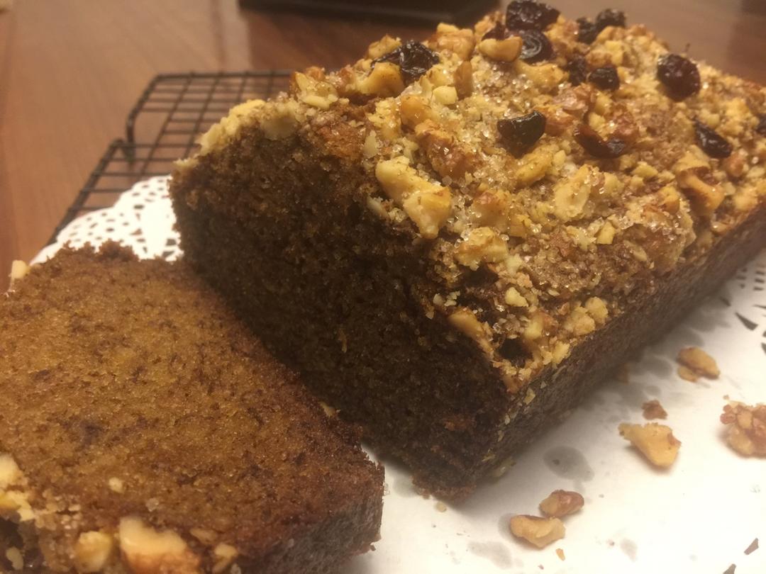 香蕉核桃磅蛋糕 Banana & Walnut Pound Cake