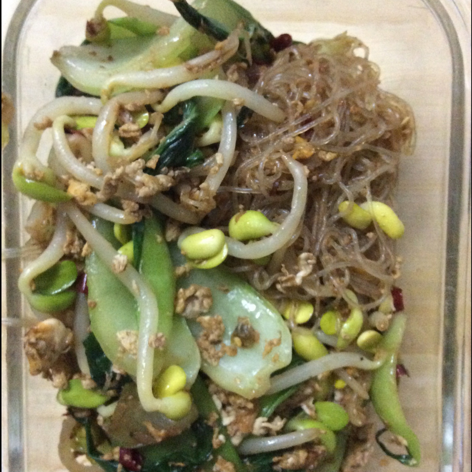 鸡蛋炒粉丝
