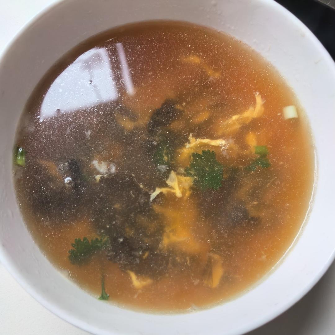 最鲜美好喝的「紫菜蛋花汤」