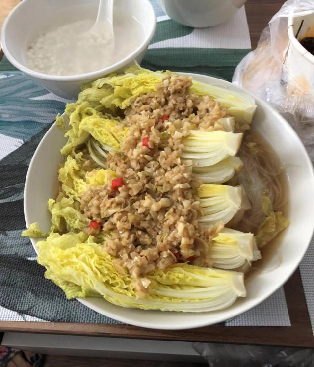 蒜蓉粉丝娃娃菜