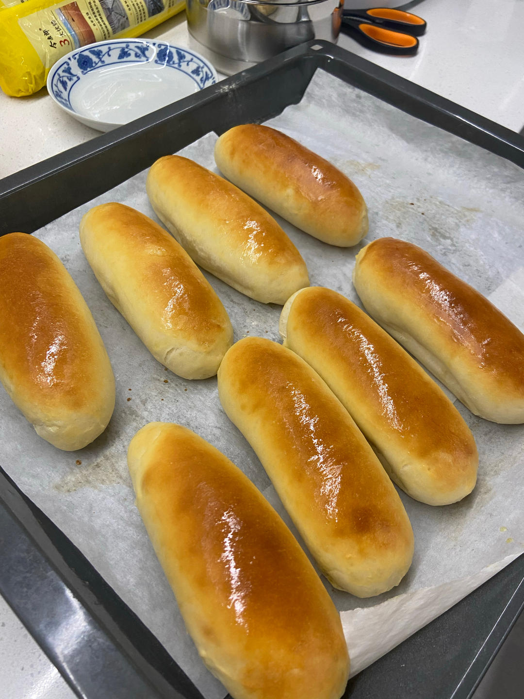 最正宗的美式热狗面包胚，媲美Costco