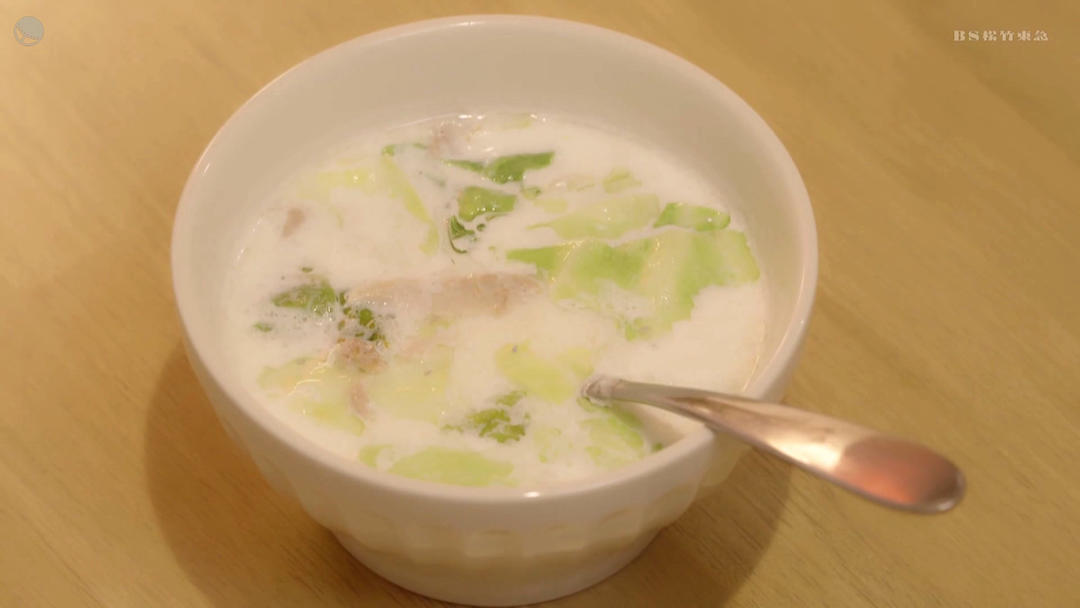 【面蘸露】牛奶浓汤的做法