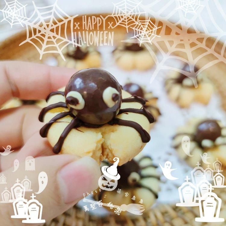 万圣节蜘蛛饼干