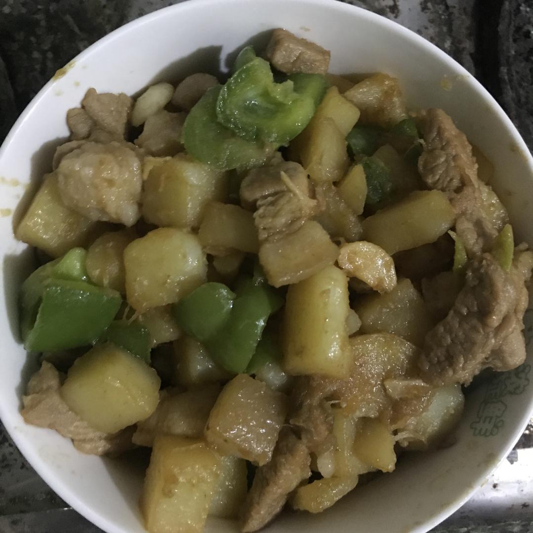干烧土豆肉