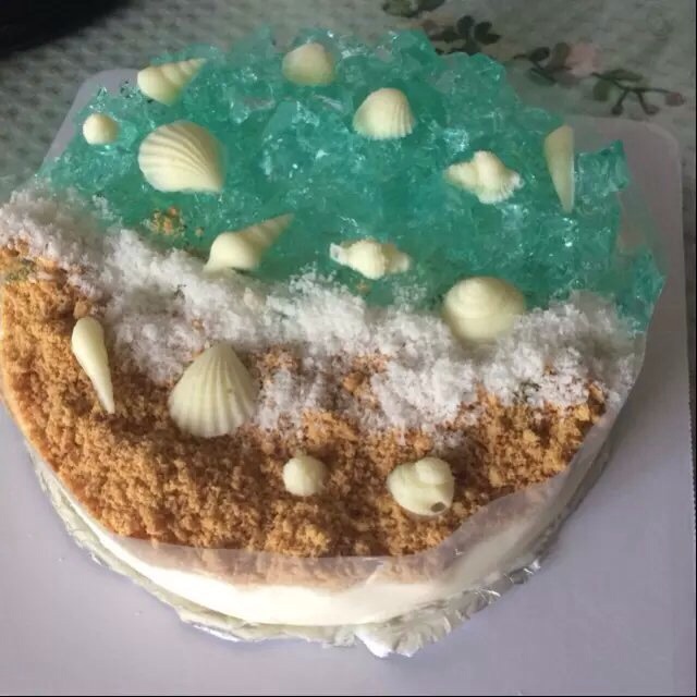 海洋酸奶慕斯蛋糕