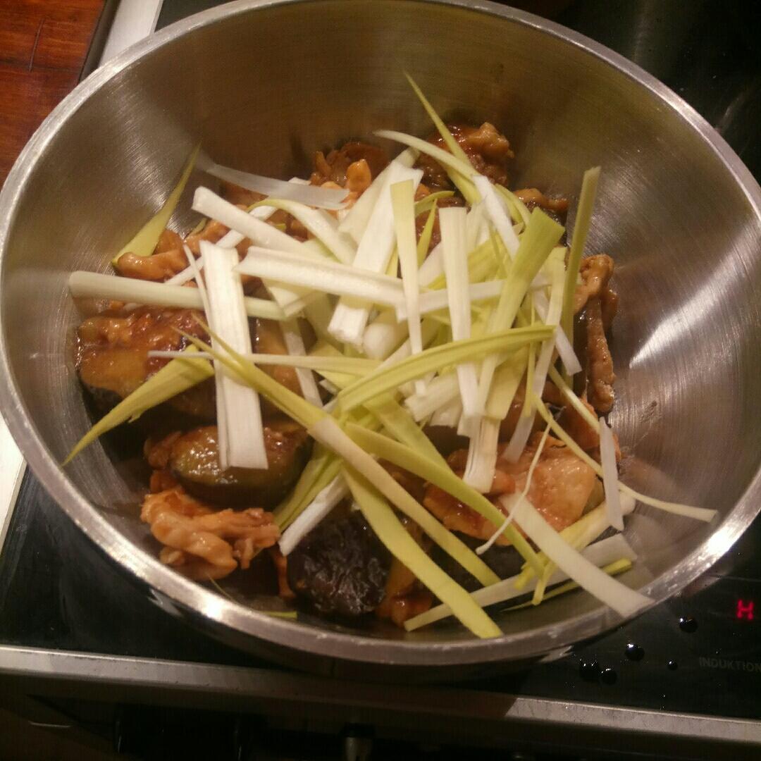 醋香鸡肉茄子