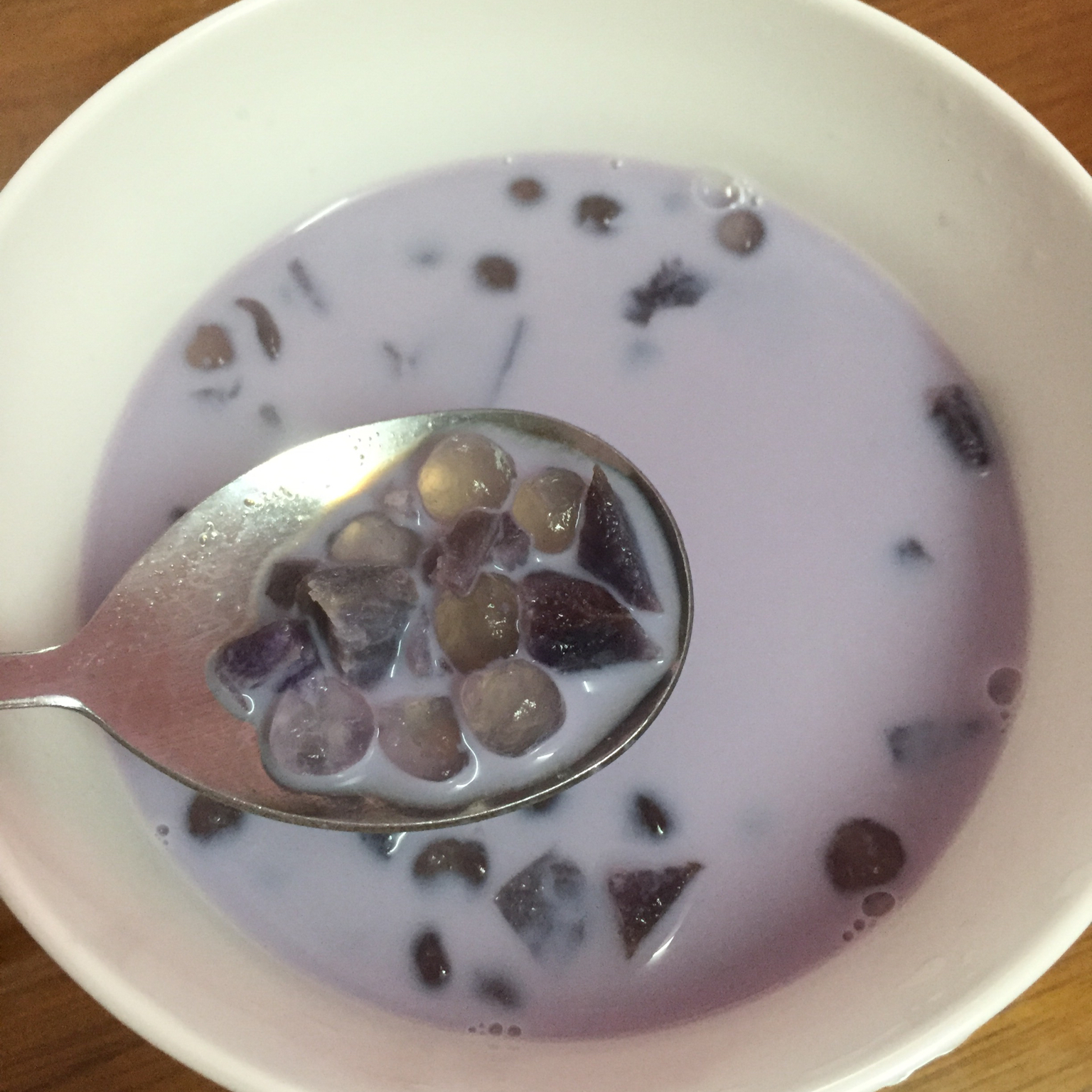 紫薯椰奶西米露