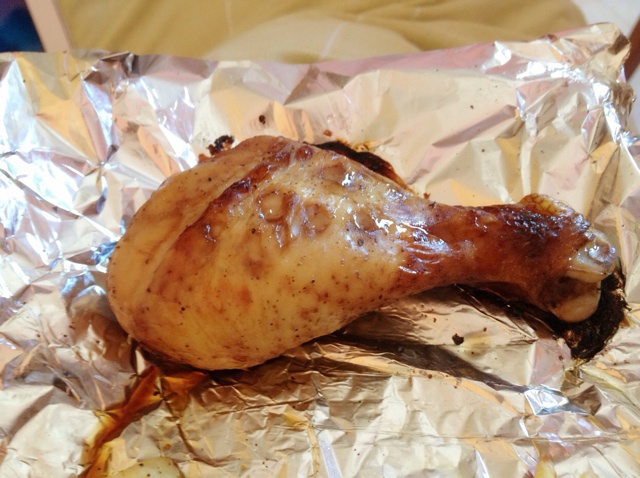 自制烤鸡腿