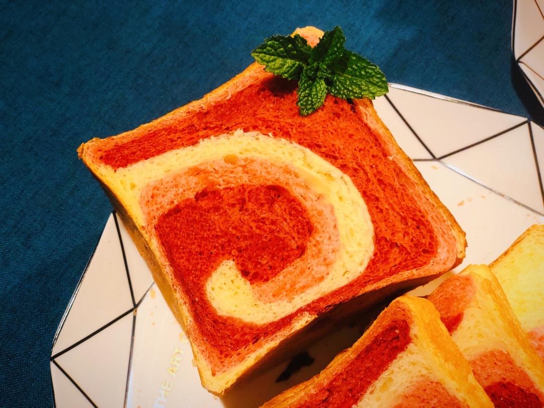 少女心的渐变吐司