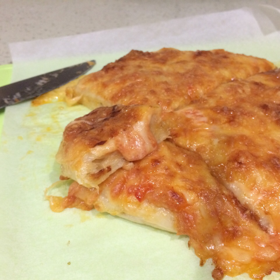 番qié蛋汤做的必胜客芝士条