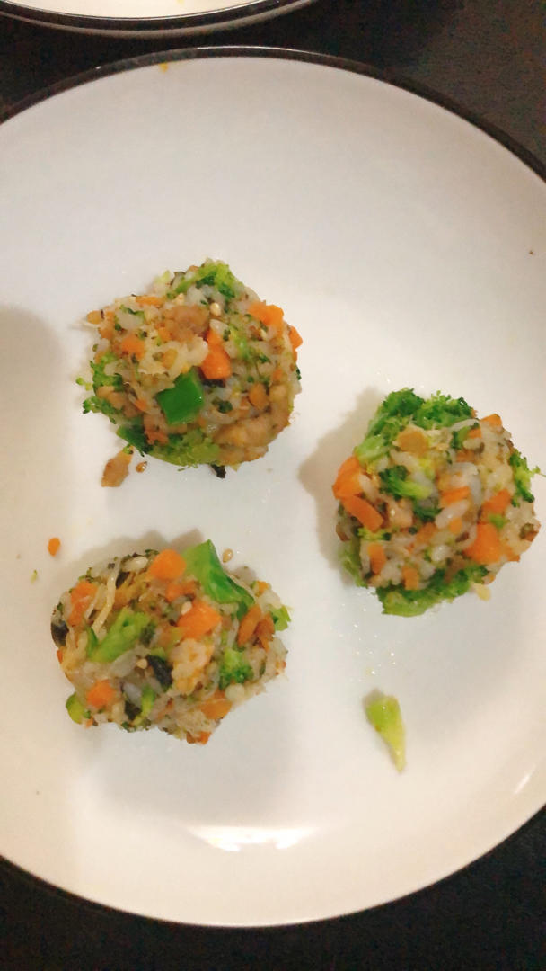 【五彩小饭团】有米有菜，有肉有奶有海鲜🥰
