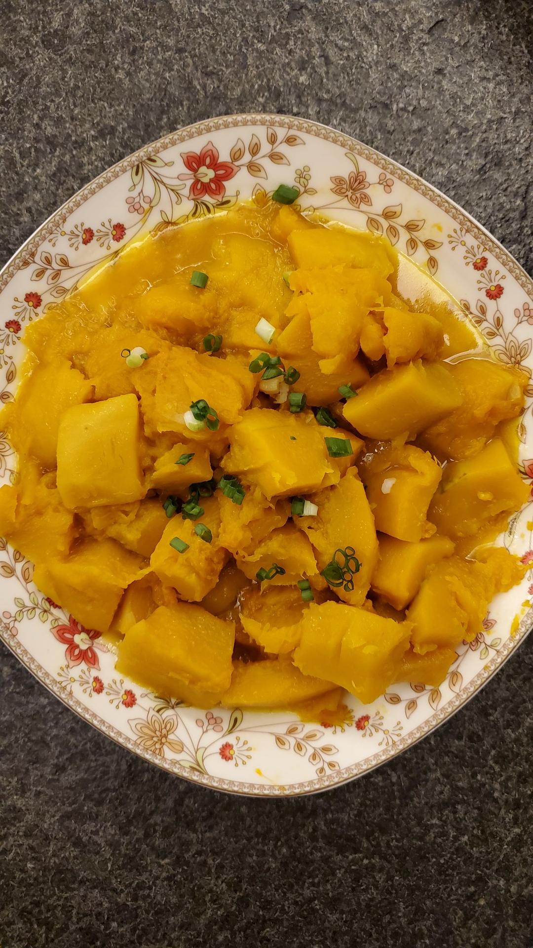 郑锦言做的清炒南瓜60简单60低脂60软糯软糯炒鸡好吃