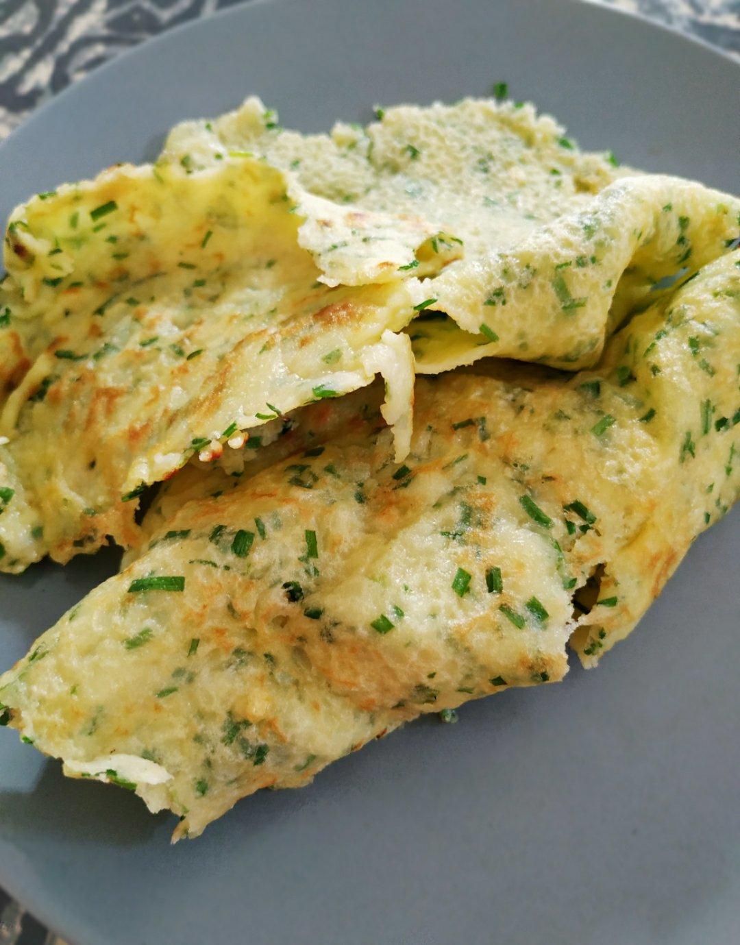 韭菜鸡蛋饼