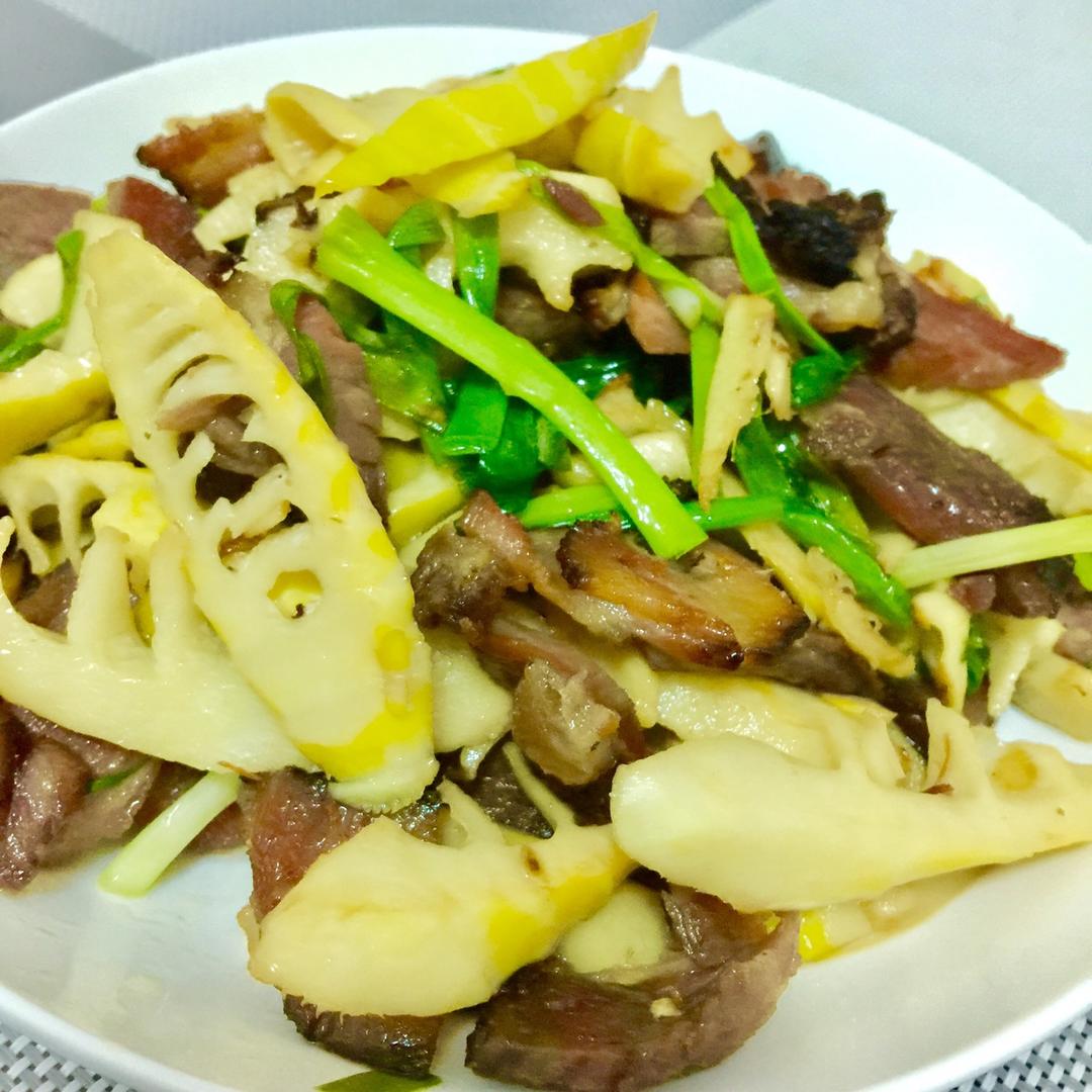 春笋炒腊肉